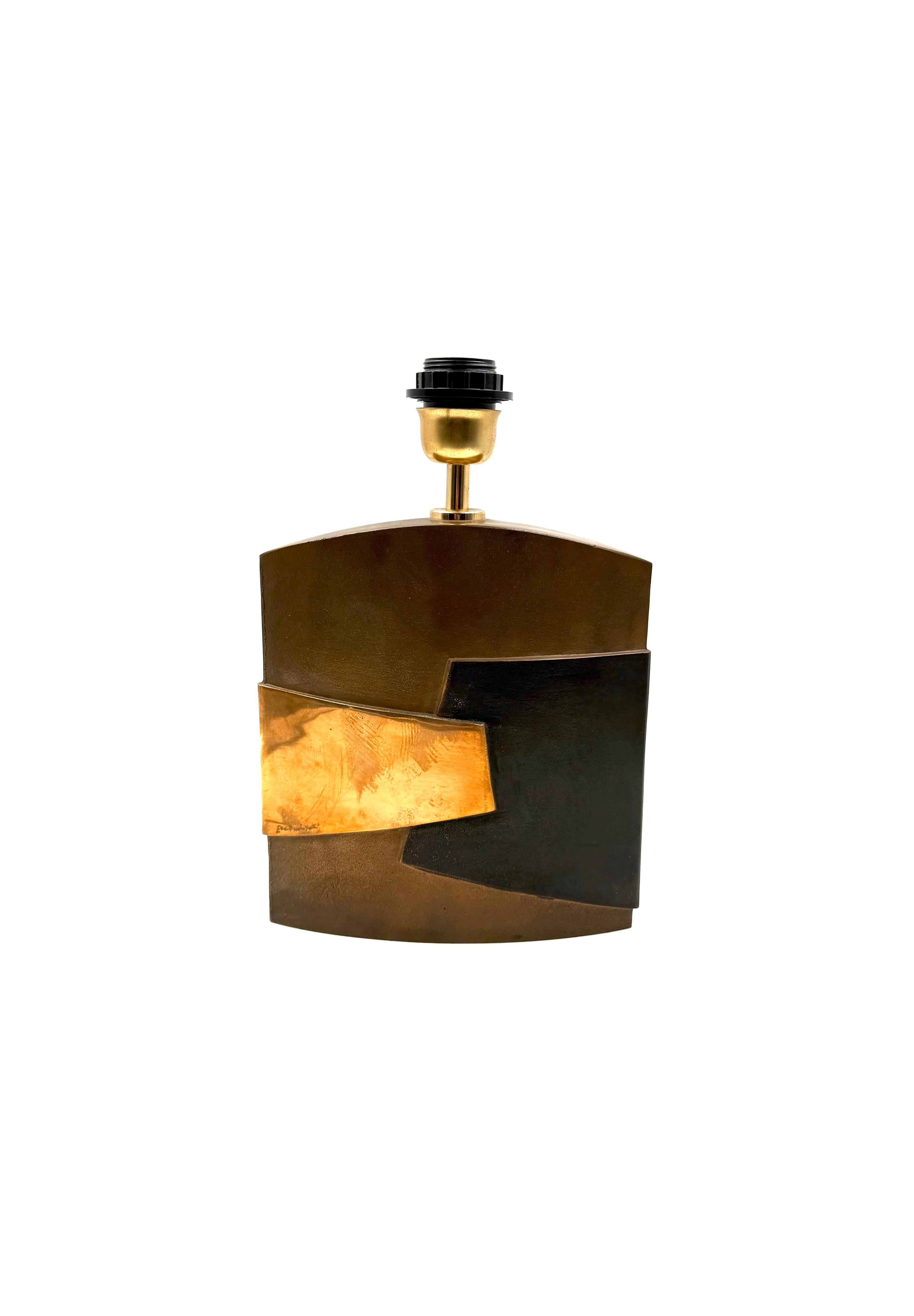 Esa Fedrigolli, Hollywood Regency table lamp, Italy 1970s In Excellent Condition For Sale In Firenze, IT