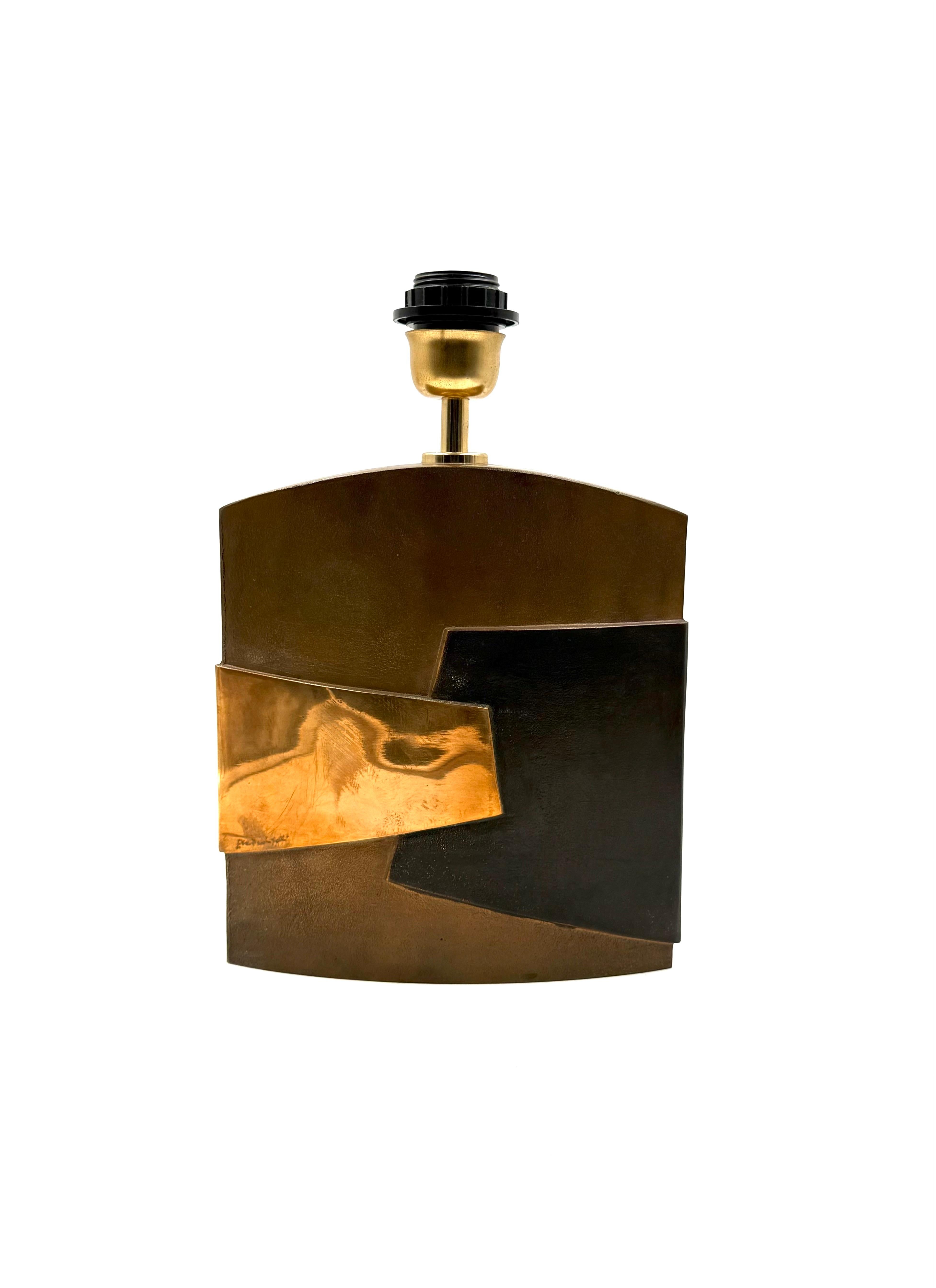 Late 20th Century Esa Fedrigolli, Hollywood Regency table lamp, Italy 1970s For Sale