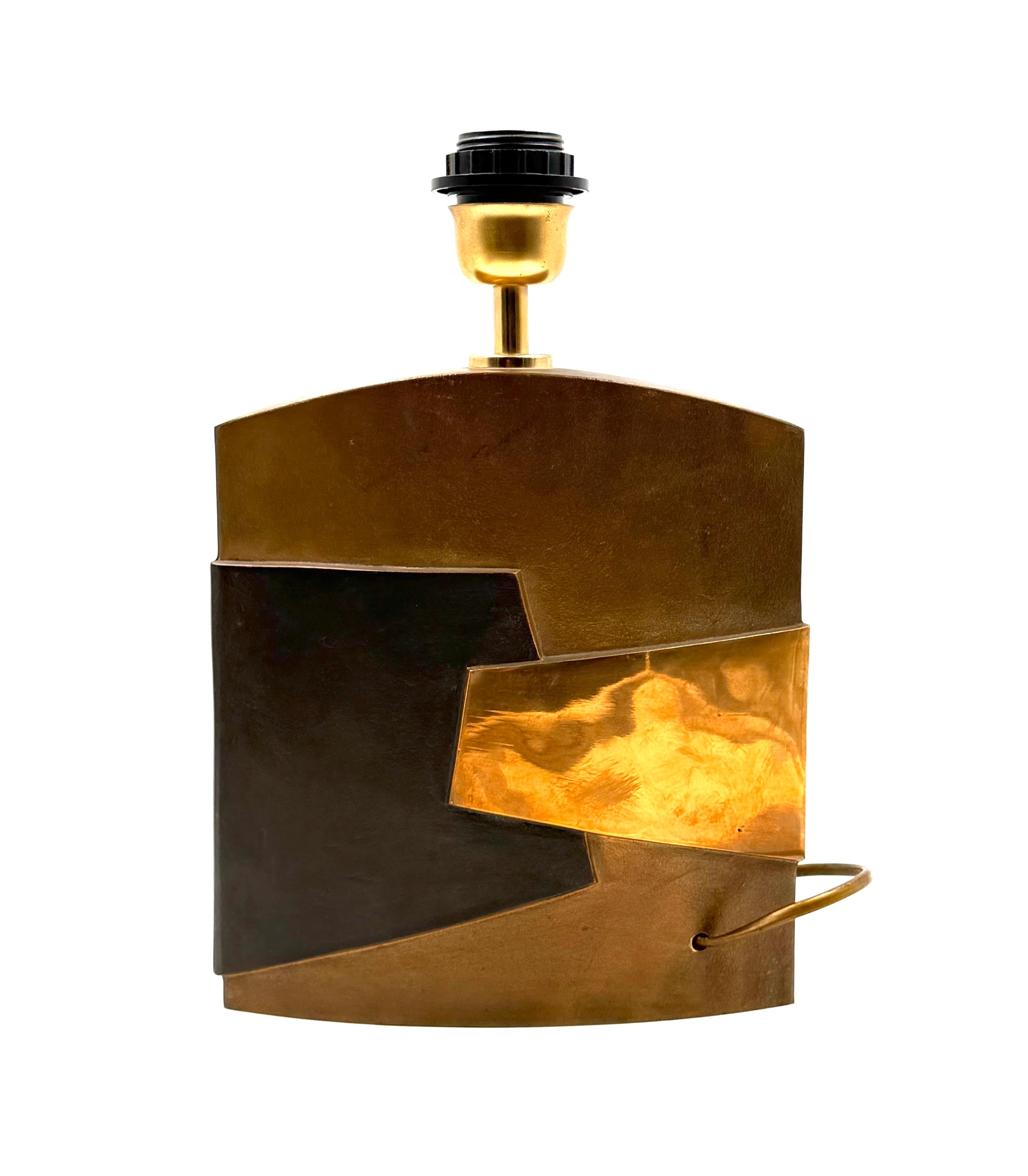 Esa Fedrigolli, Hollywood Regency table lamp, Italy 1970s For Sale 2