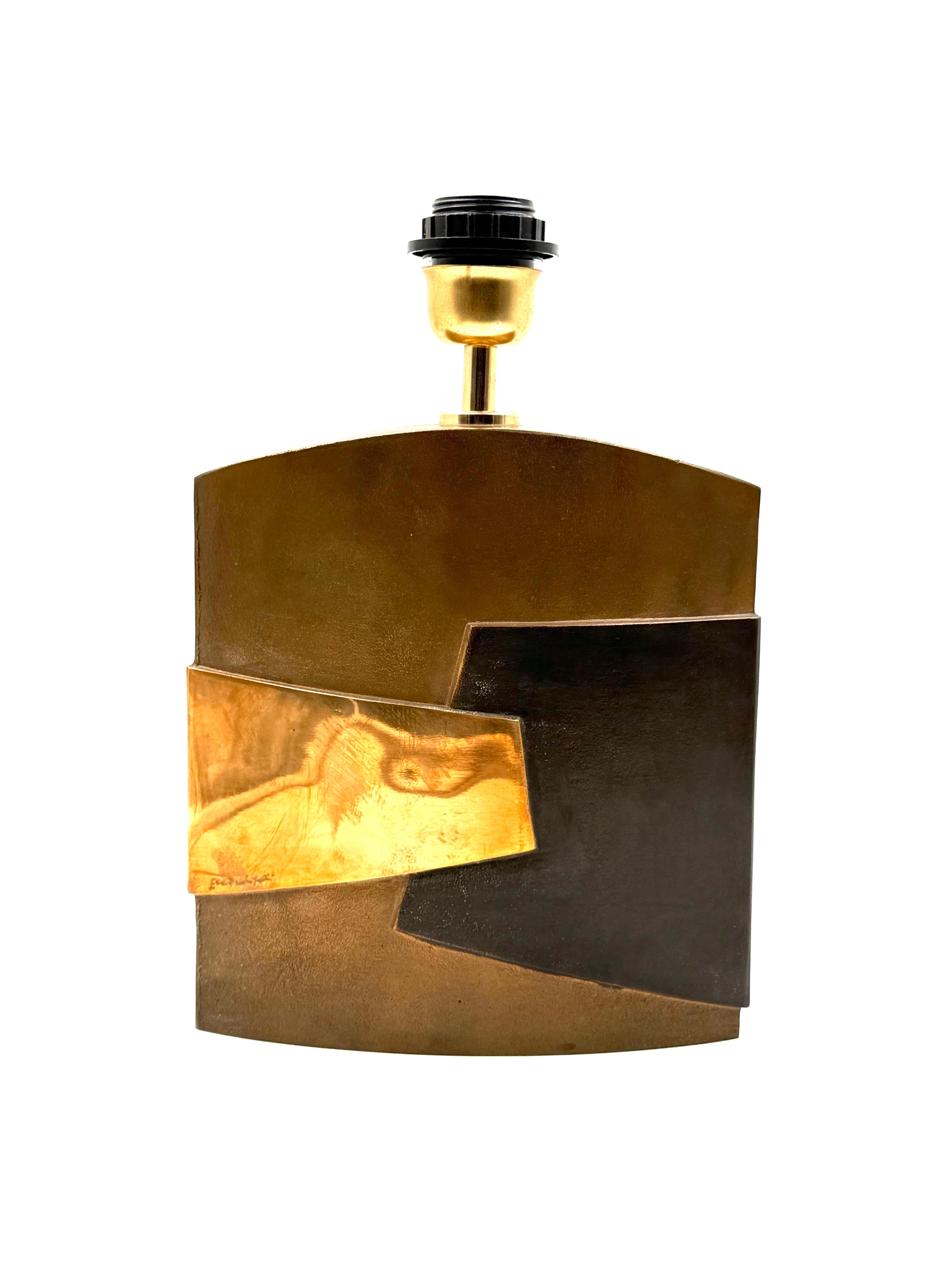 Esa Fedrigolli, Hollywood Regency table lamp, Italy 1970s For Sale 3