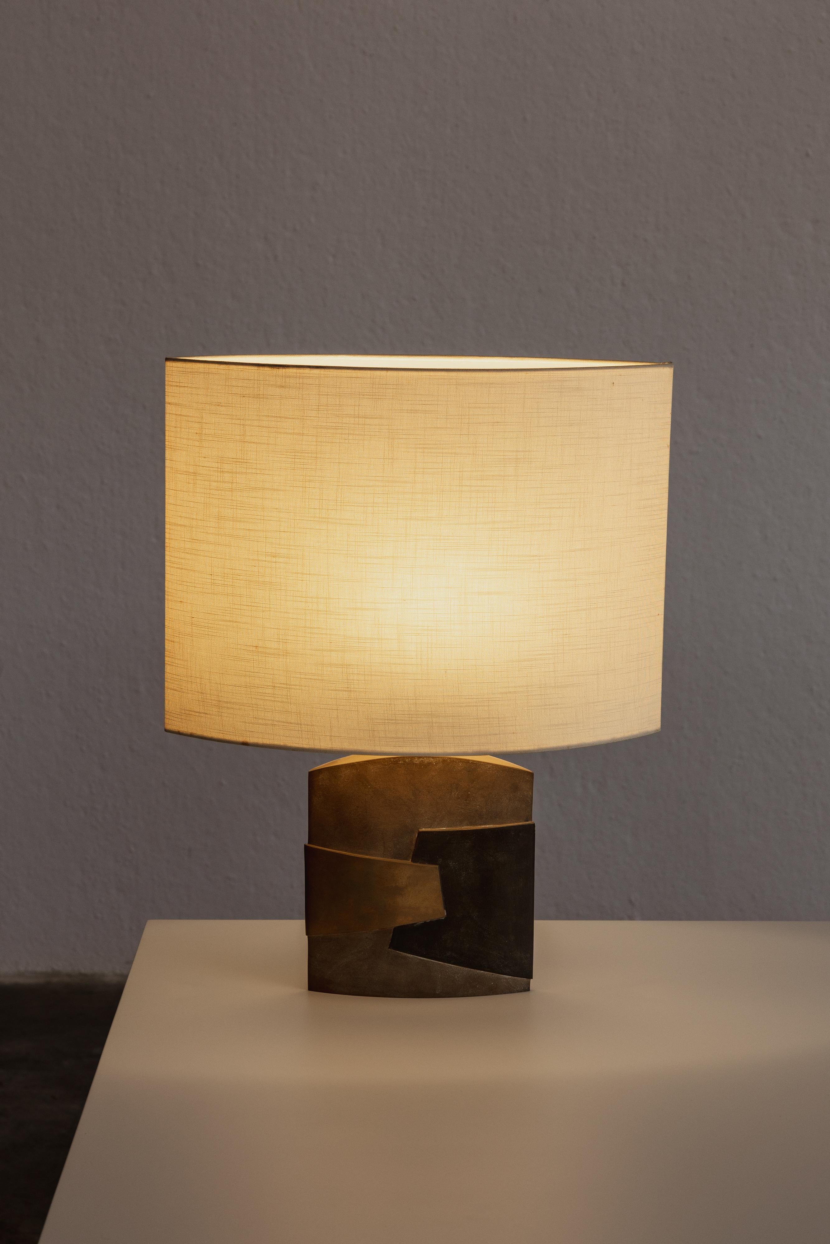 Esa Fedrigolli Table Lamp for Spirale Arte, 1970s In Excellent Condition For Sale In Lonigo, Veneto