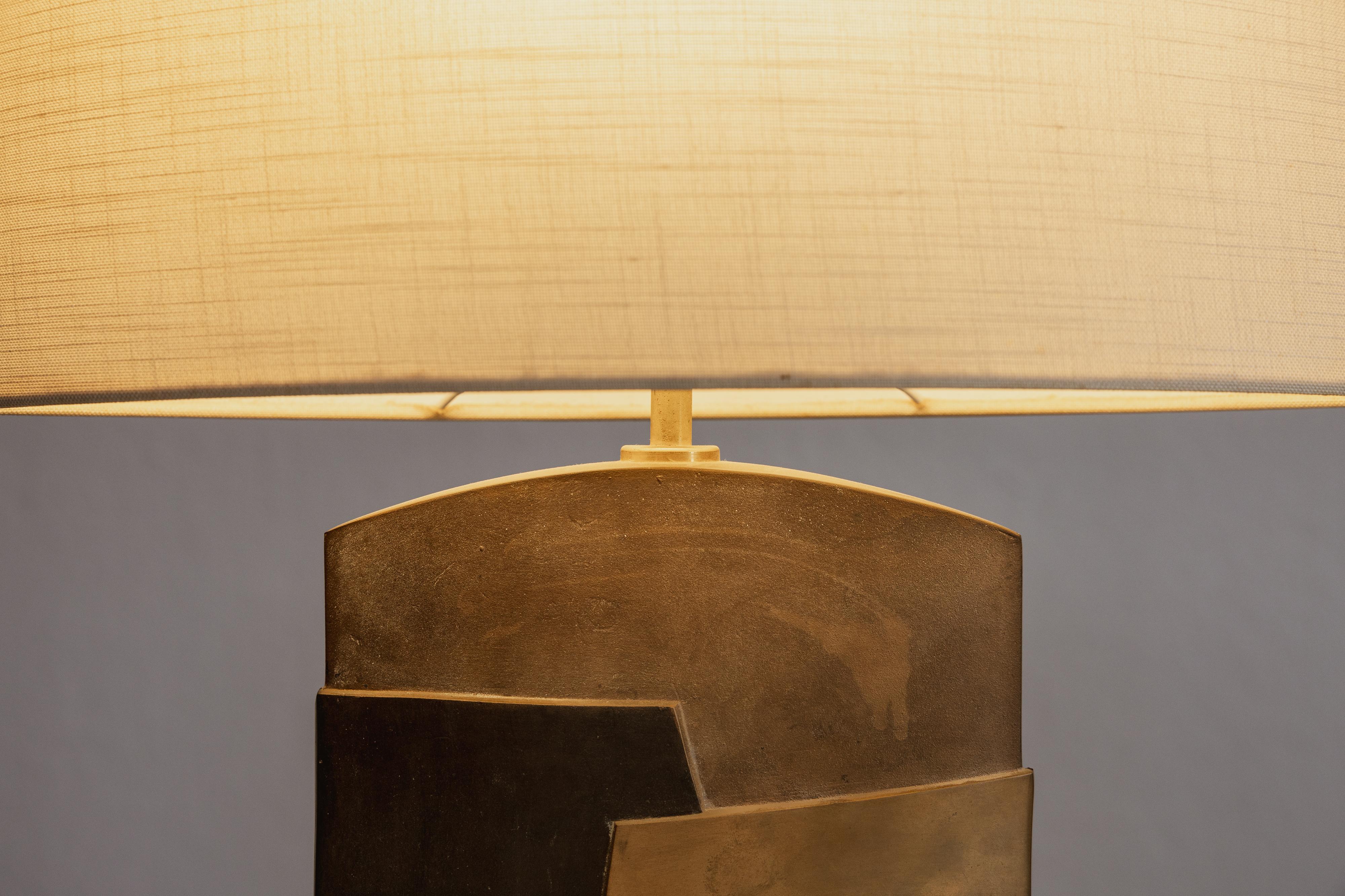 Late 20th Century Esa Fedrigolli Table Lamp for Spirale Arte, 1970s For Sale