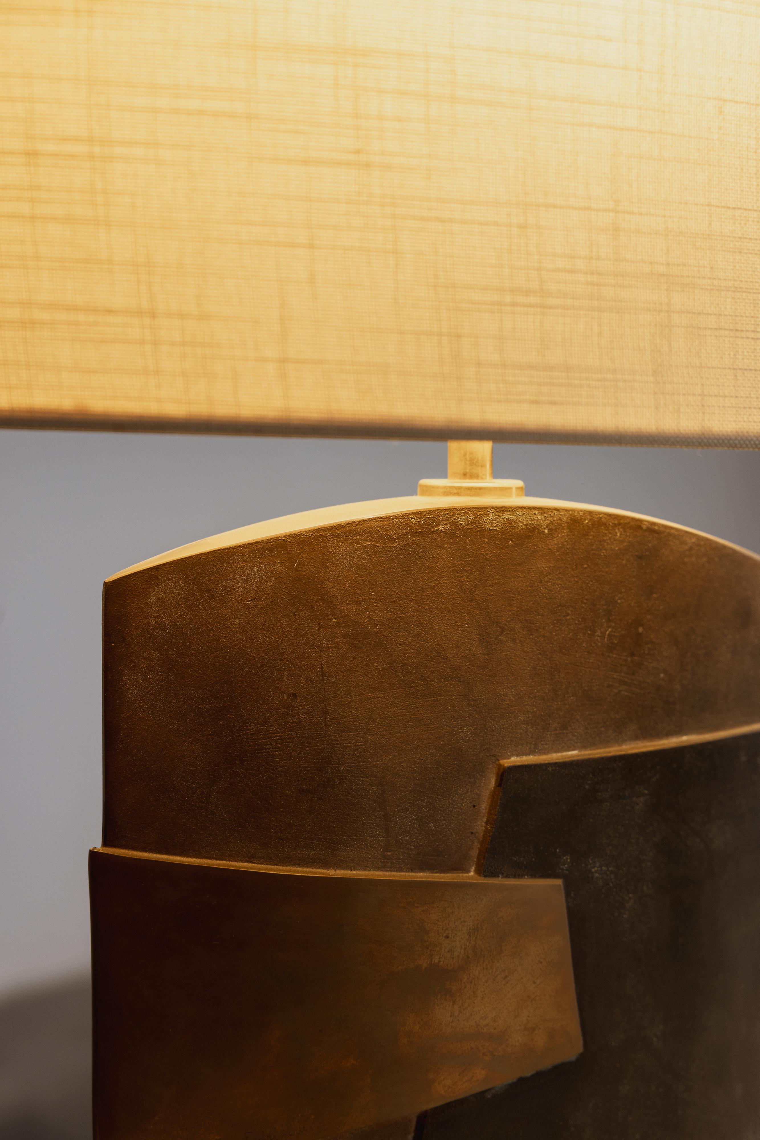 Esa Fedrigolli Table Lamp for Spirale Arte, 1970s For Sale 1