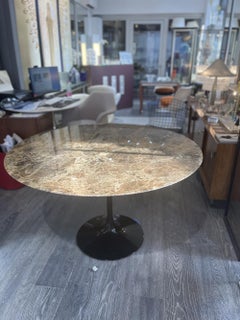 E.SAARINEN & KNOLL : Table Emperador en marbre