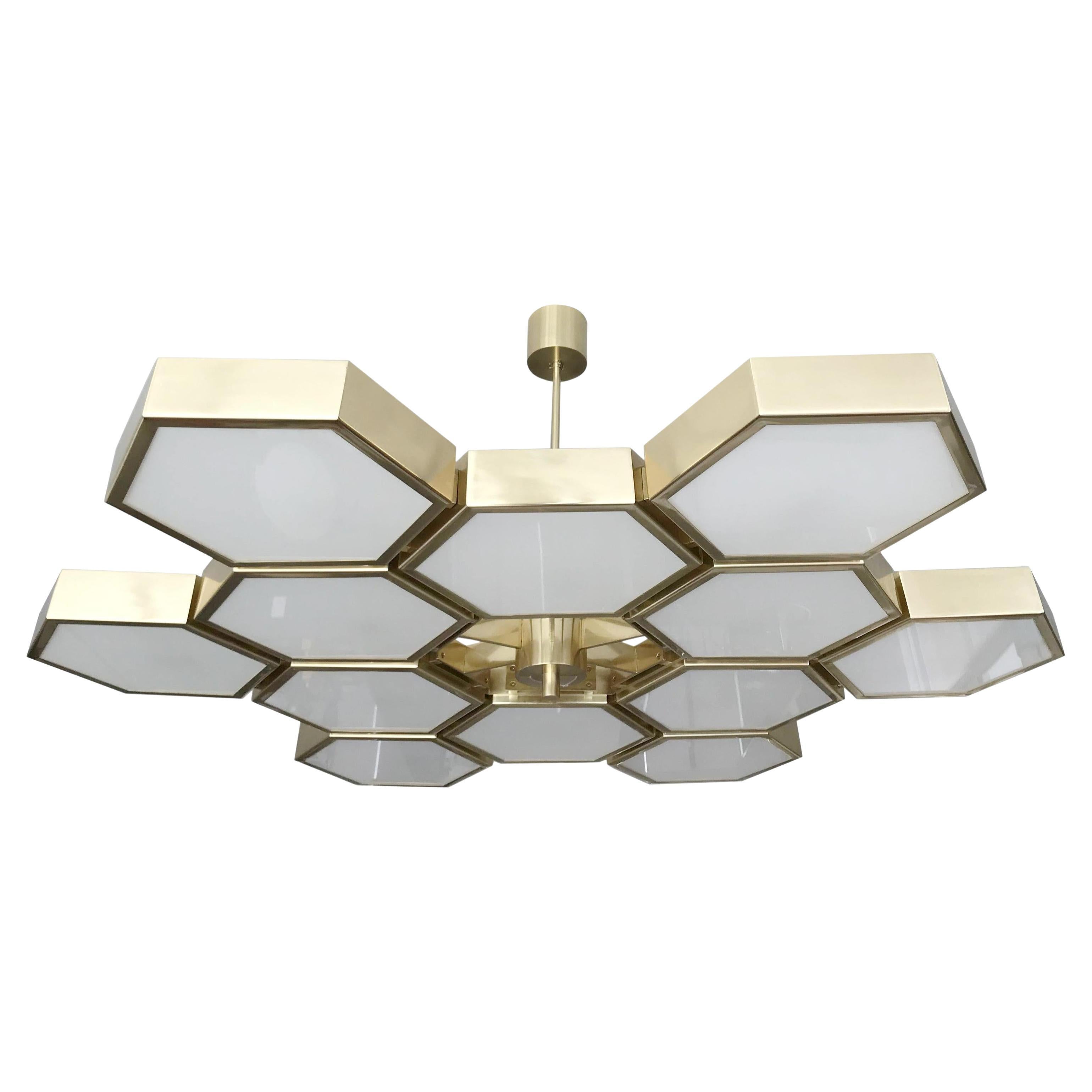 Lampadario Esagoni di Fabio Ltd