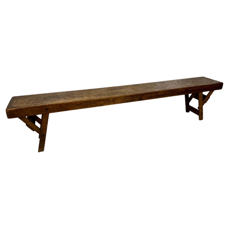 Esavian Folding School Bench at 1stDibs