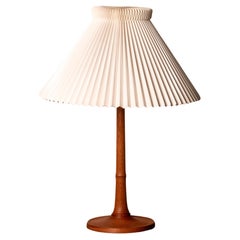 Esben Klint Teak Table Lamp for Le Klint, 1950s Denmark
