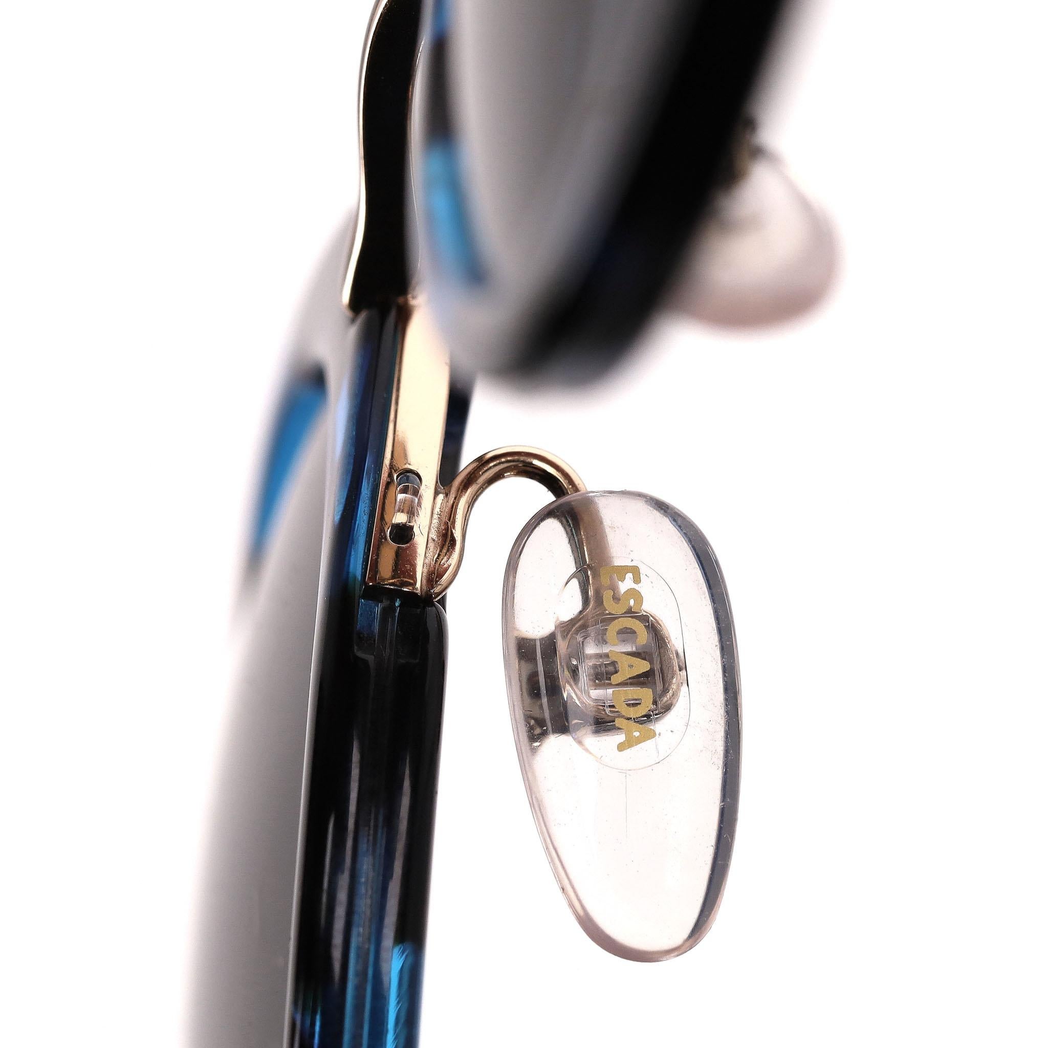 Escada Abstract Cat-Eye Sunglasses For Sale 2