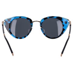 Escada Abstract Cat-Eye Sunglasses