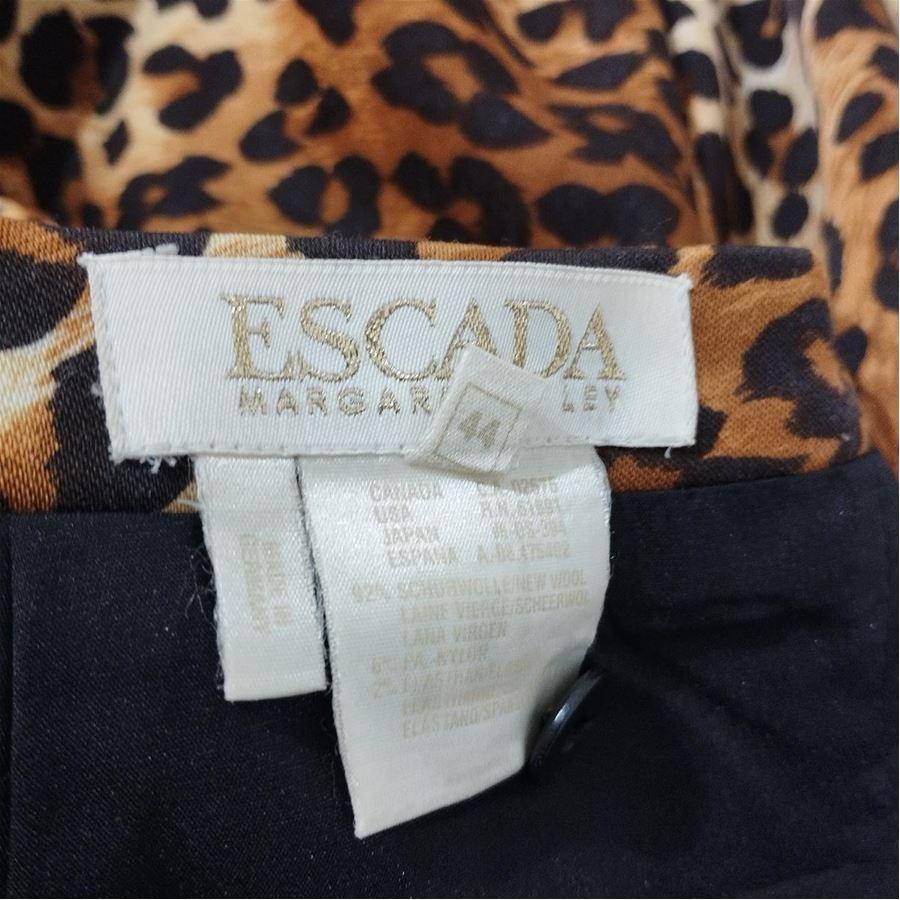 Women's Escada Animalier skirt size 44 For Sale