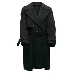 Herno Navy Blue Cashmere/Silk Down Puffer Coat at 1stDibs