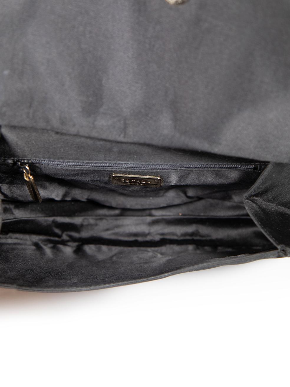 Escada Black Chainmail Shoulder Bag For Sale 1