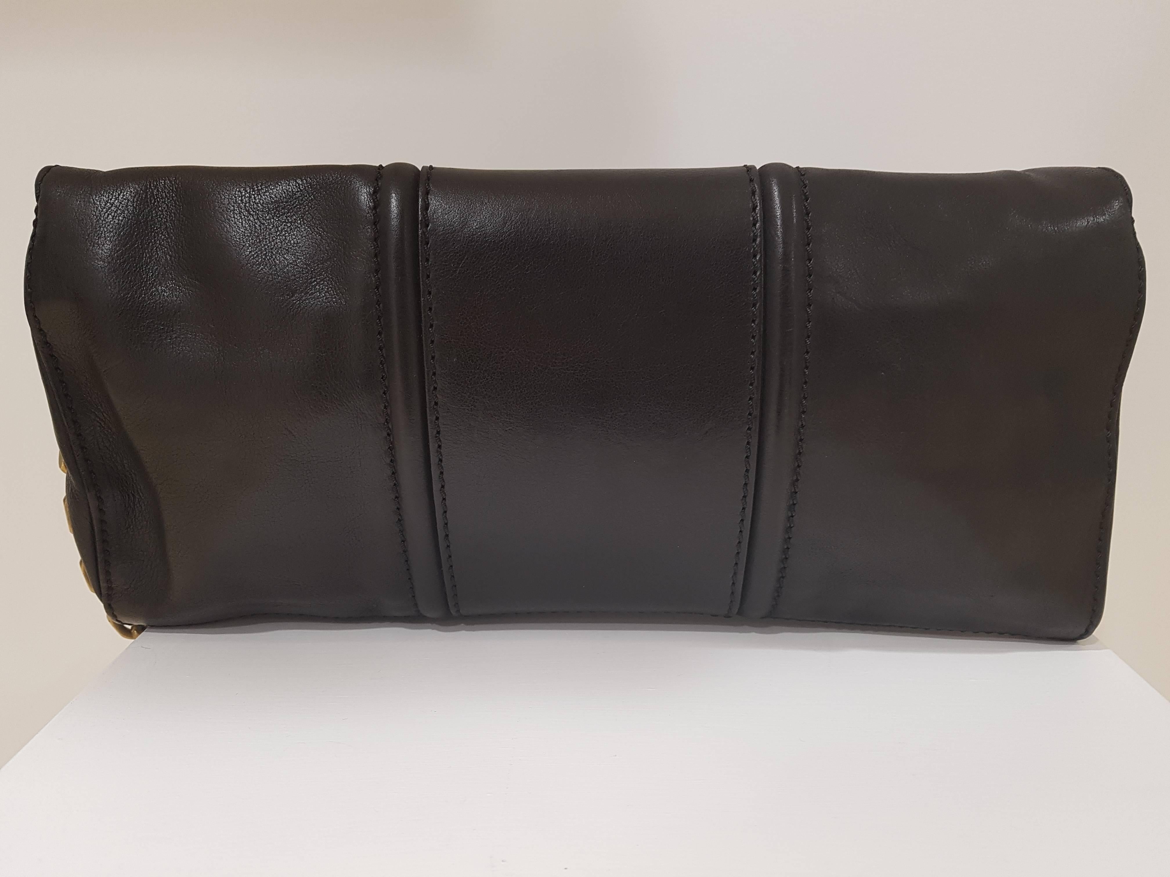 Women's Escada Black Leather Bag