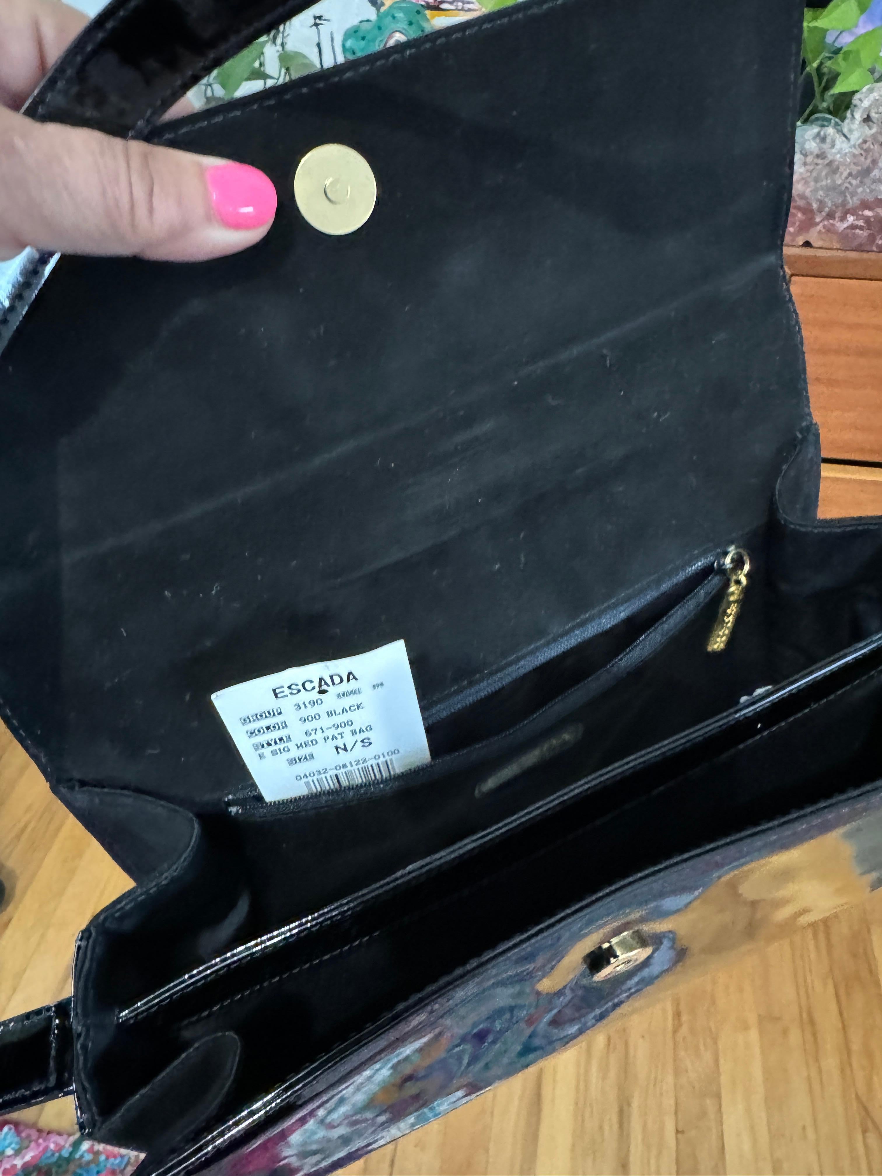 Escada sac à main Kelly jamais utilisé, avec étiquettes 1990 en vente 7