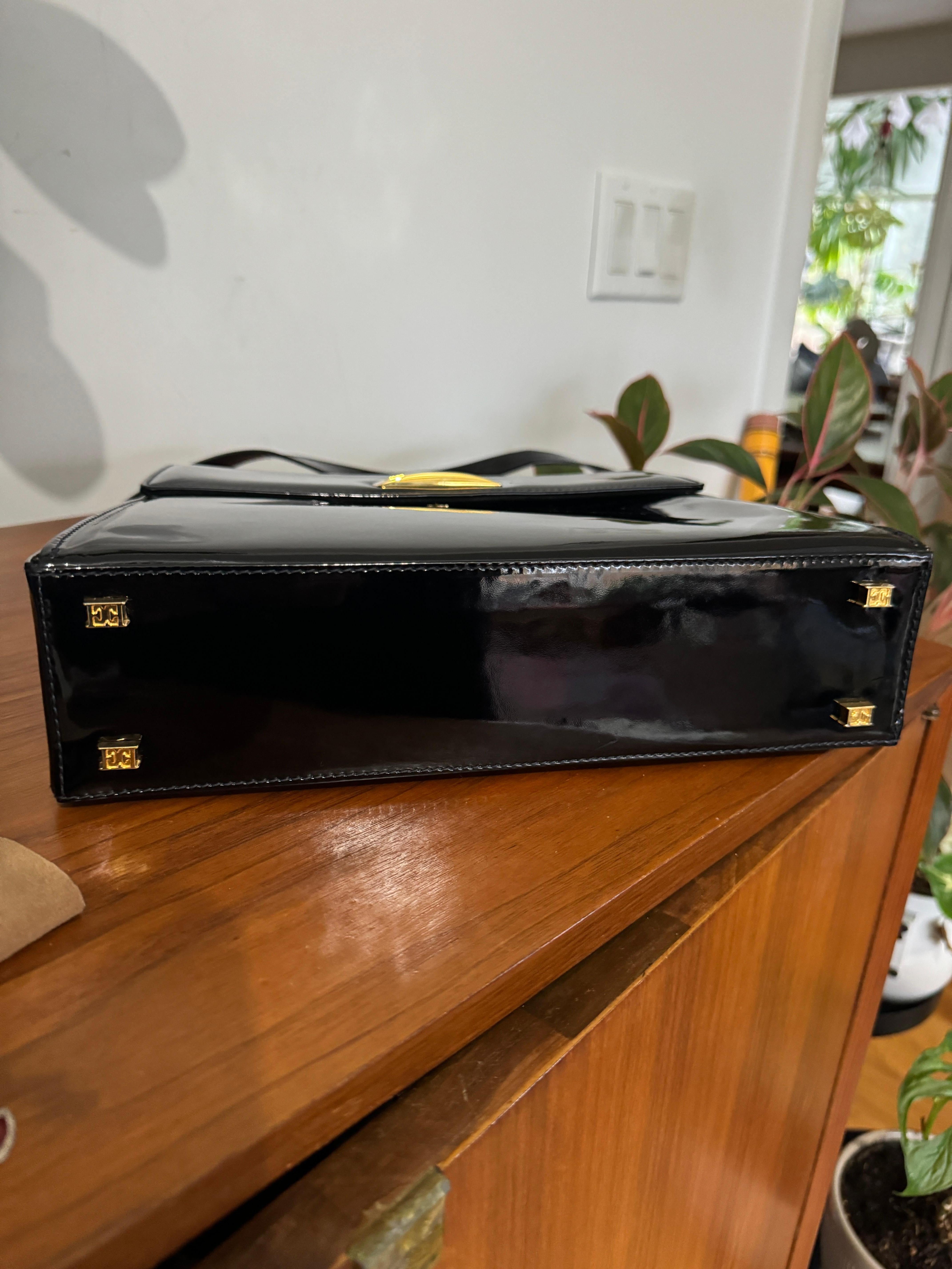 Escada sac à main Kelly jamais utilisé, avec étiquettes 1990 en vente 9