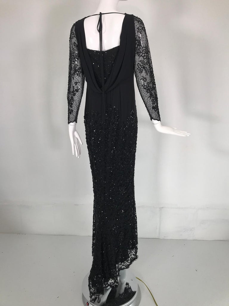escada lace dress ESCADA Size 6 Off White Silk Lace Boat Neck Sleeveless Shift Dress main image 1