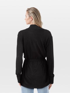 Escada Black Vest & Cardigan Knit Set Size XL