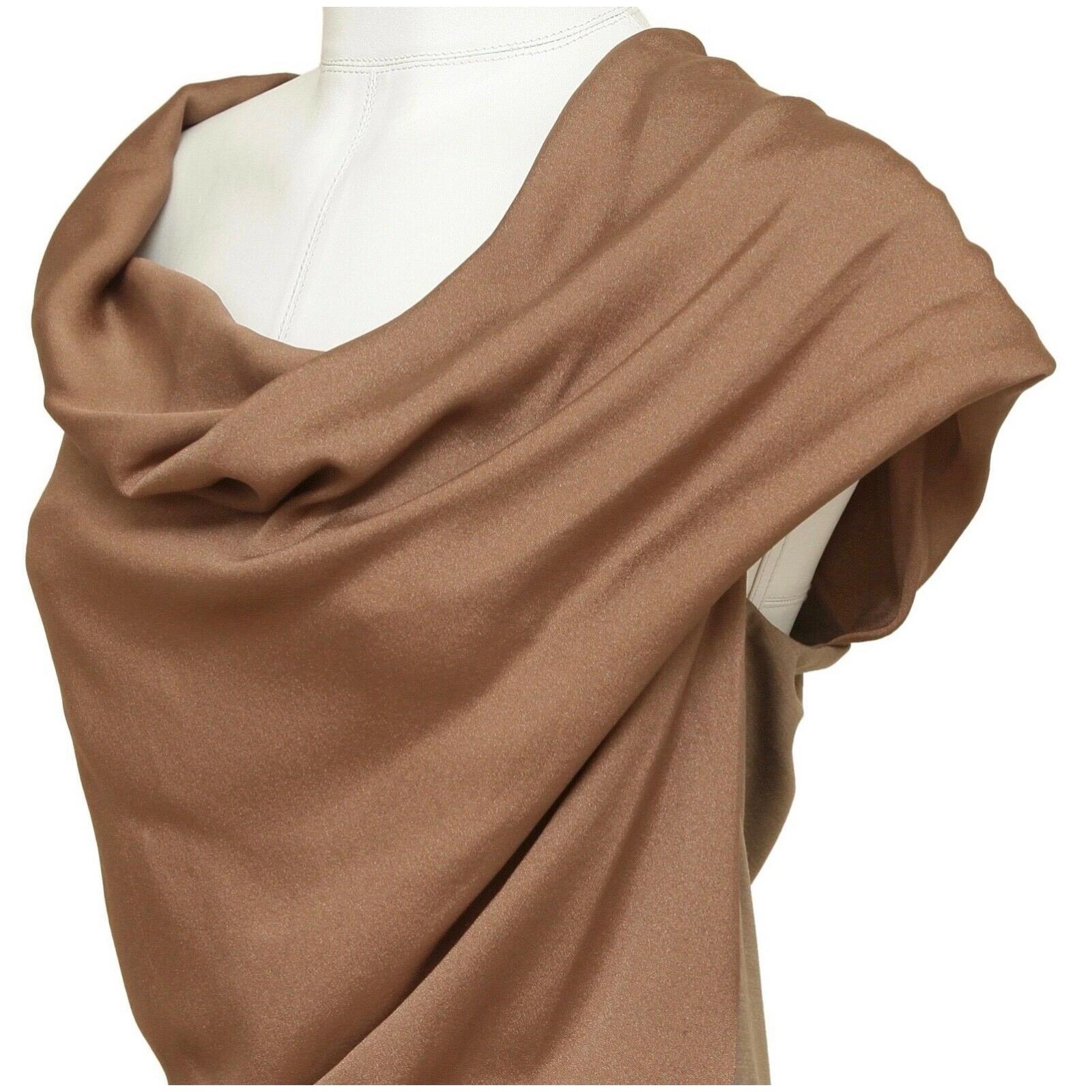 Women's ESCADA Blouse Top Shirt Knit Cowl Neck Cap Sleeve Silk Blend Sz 38 NWT $525