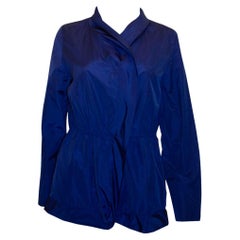 Escada Blue Silk Jacket