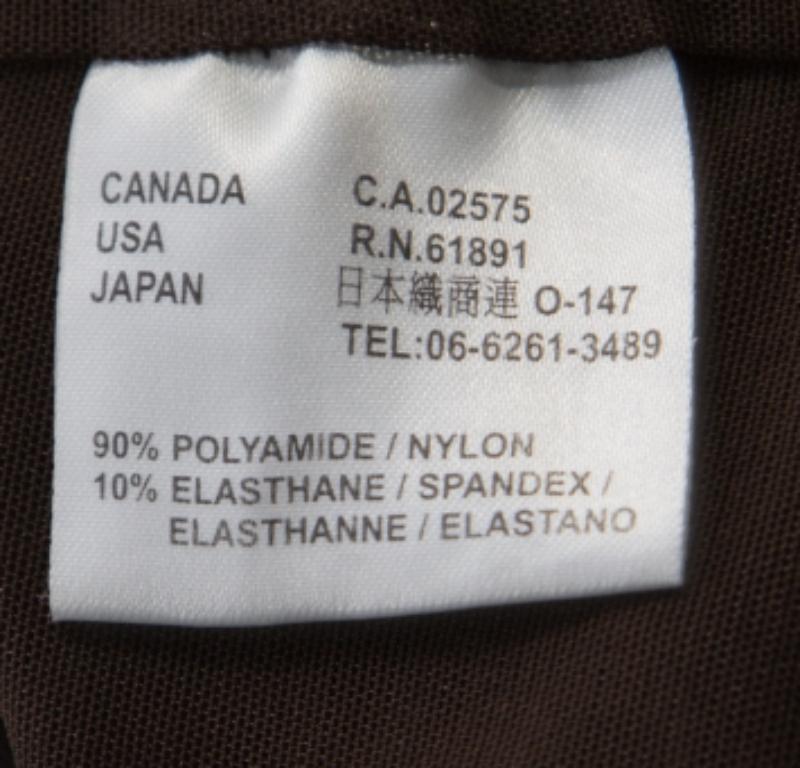 I.L.A. Brown Top sans manches en maille de nylon orné de paillettes L Bon état - En vente à Dubai, Al Qouz 2