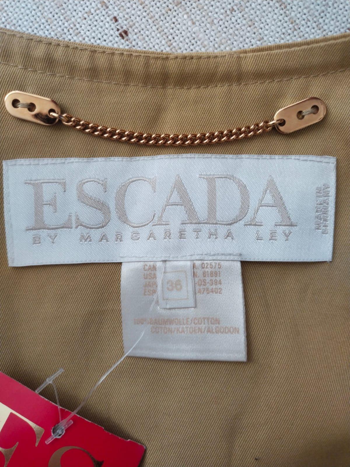 Women's Escada by Margaretha Ley safari jacket For Sale