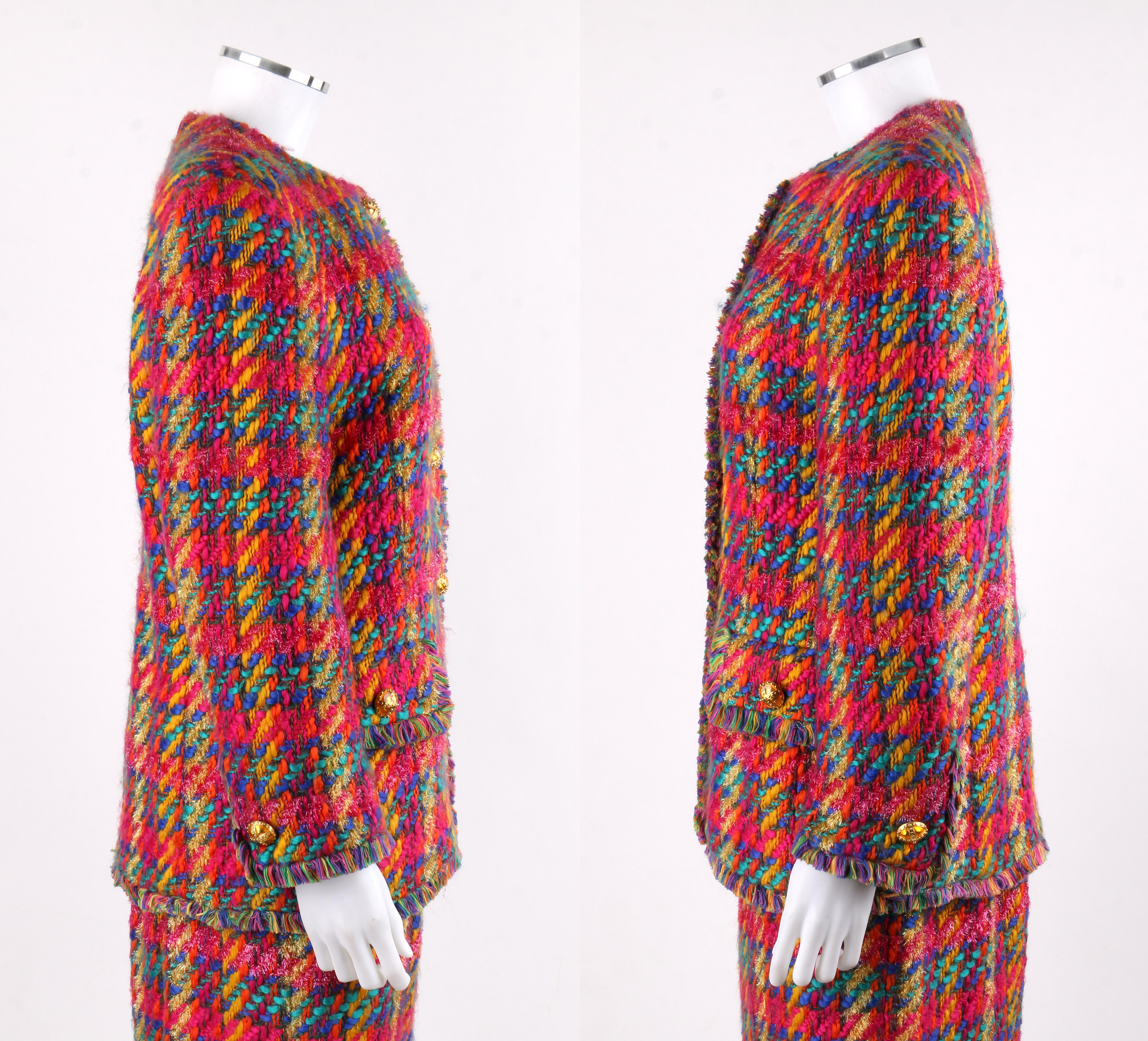 escada skirt suit