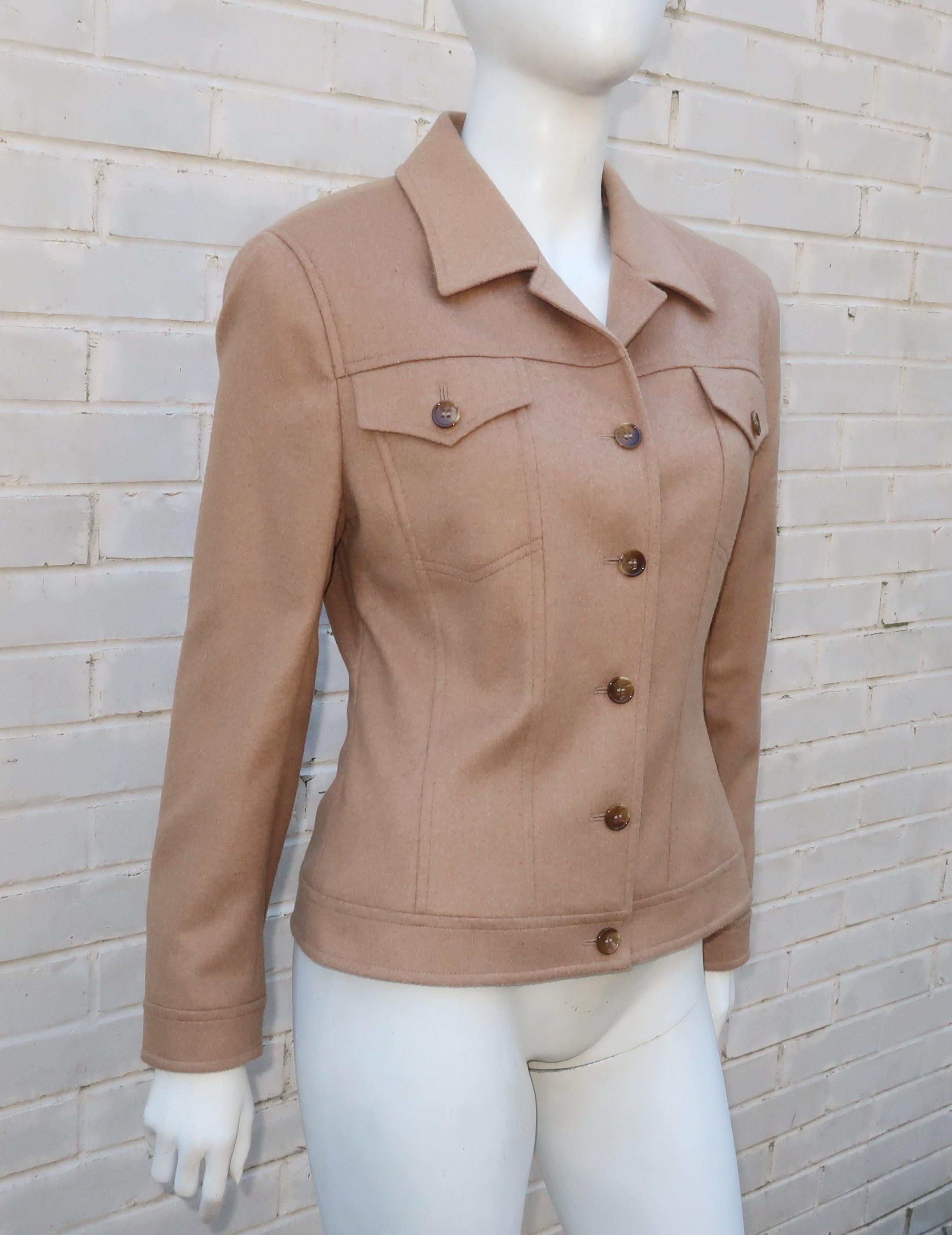 camel hair jacket womens