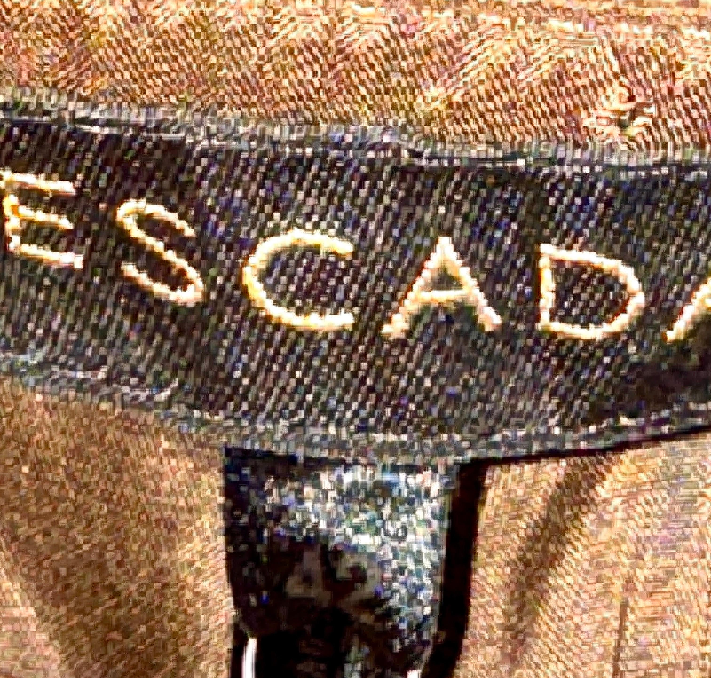 Women's ESCADA Chocolate Brown Soft Lamb Leather Pants 42 For Sale