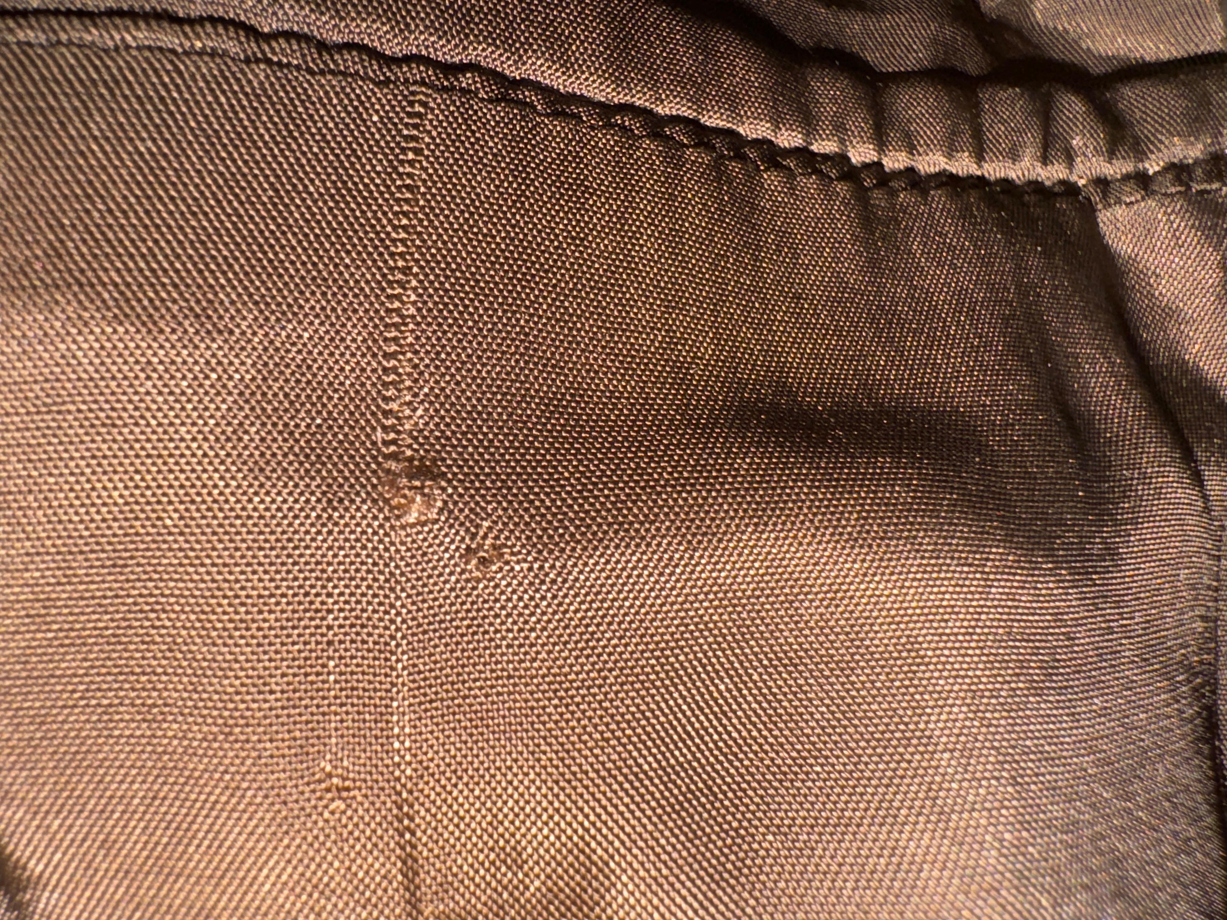 ESCADA Chocolate Brown Soft Lamb Leather Pants 42 For Sale 4