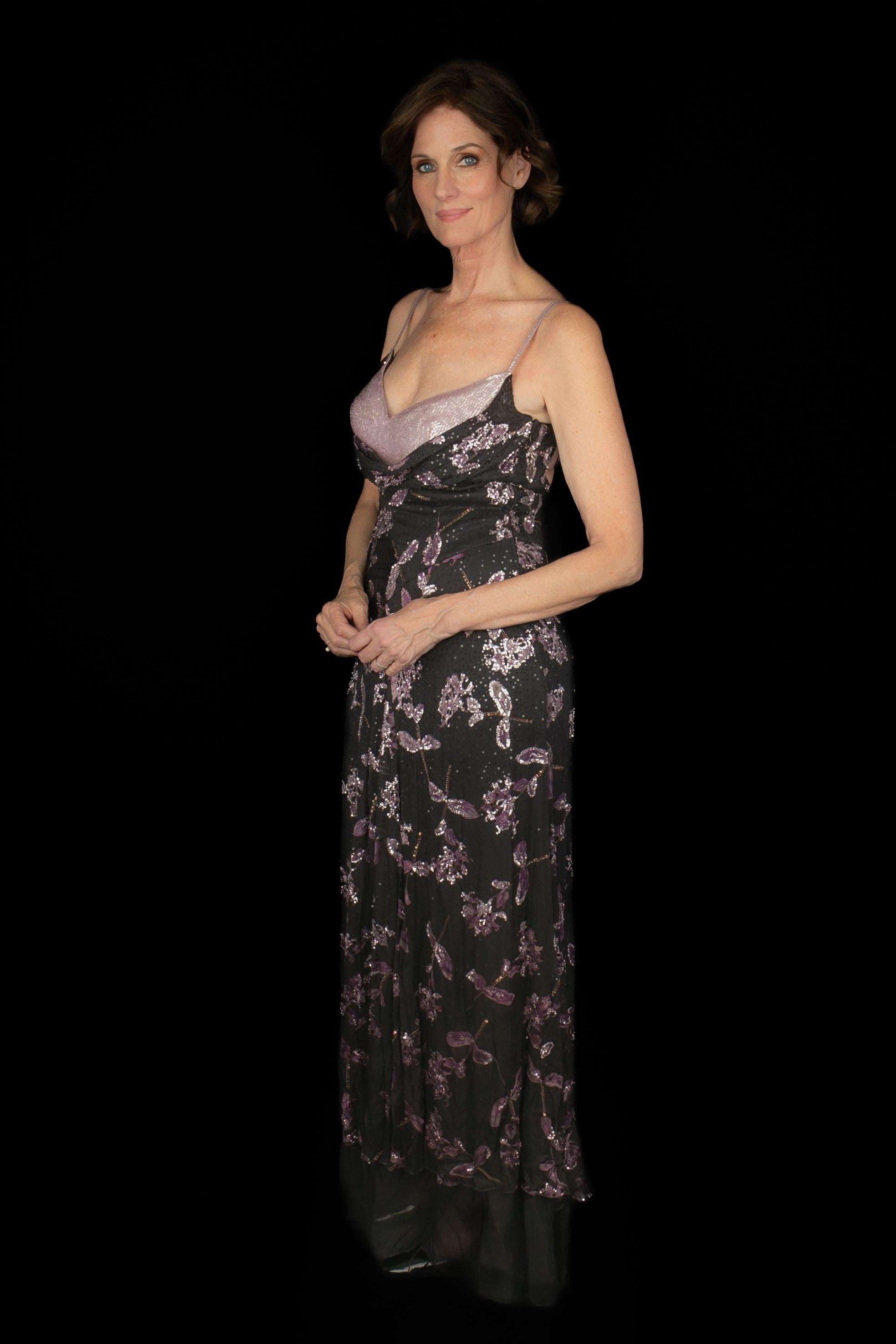 Escada Couture dress by Brian Rennie circa 2000-2005 For Sale at 1stDibs