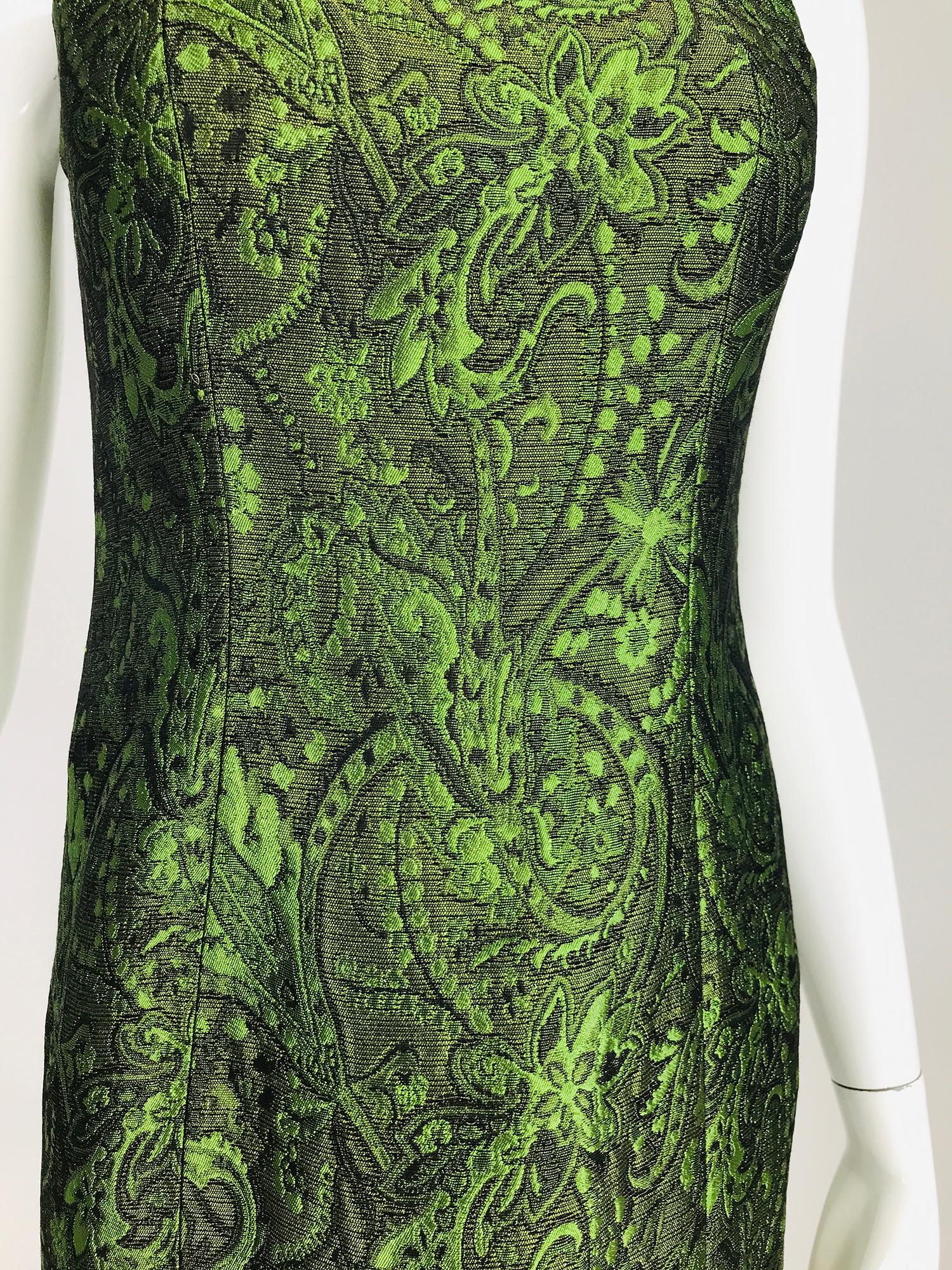 moss green dress