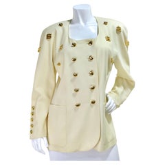 Retro Escada Double Breasted Charm Jacket