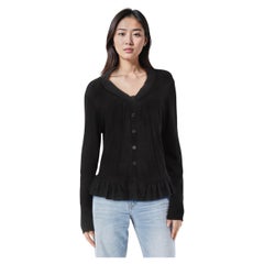 Escada Escada Sport Black Cardigan Size XL