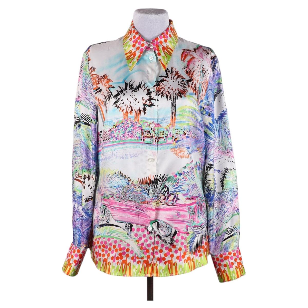 Escada (Germania) Camicia di seta. Taglia 36 Romania.