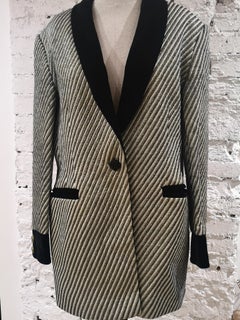 Escada gold and black blazer jacket
