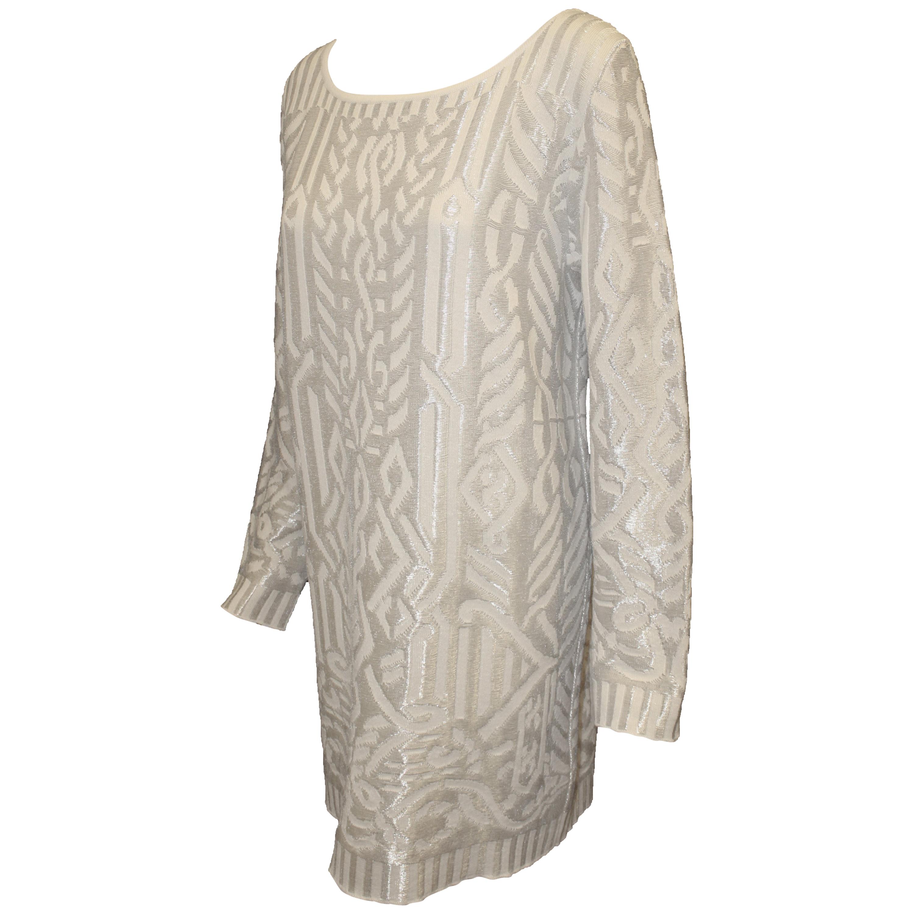 ivory tunic dress