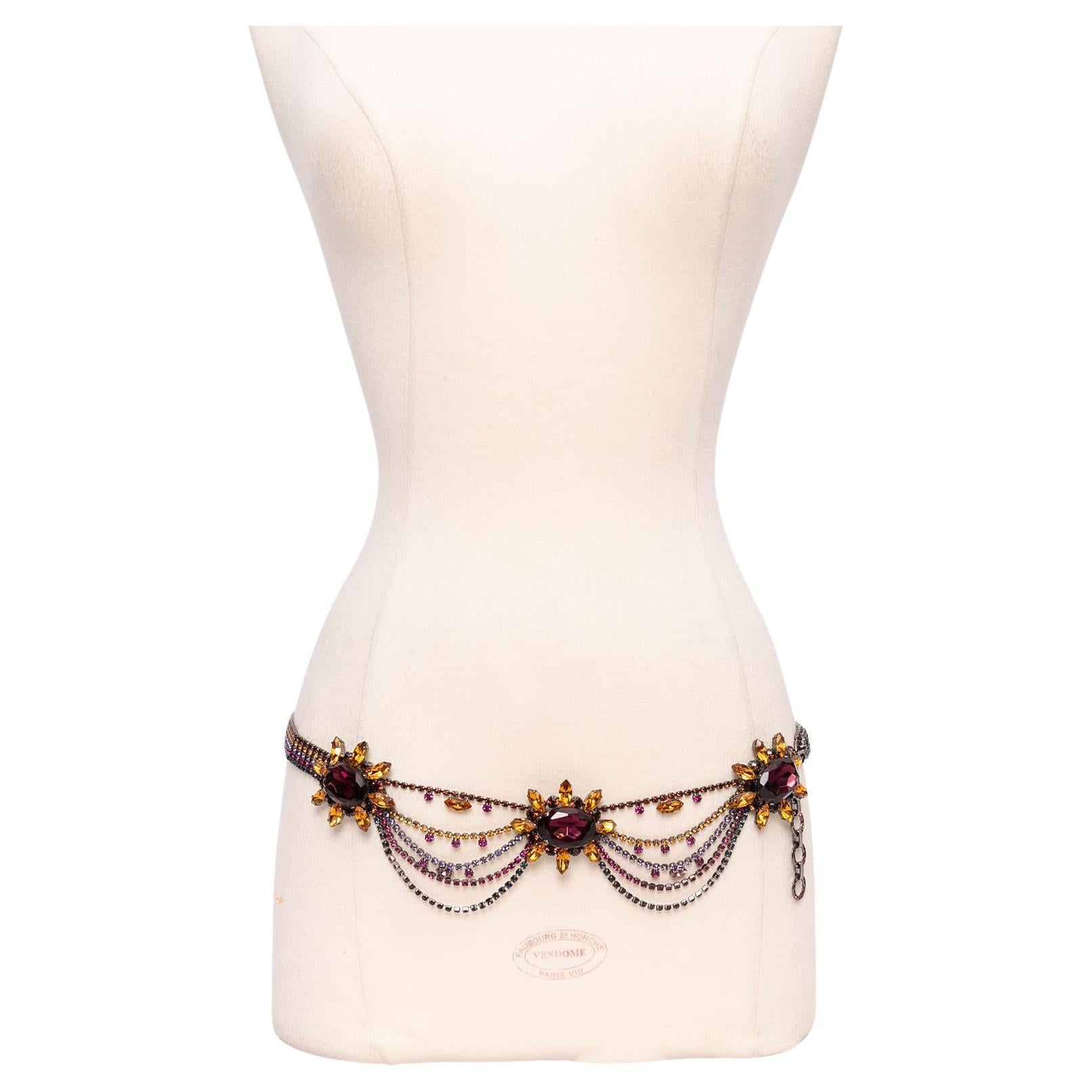 Escada jewel belt For Sale