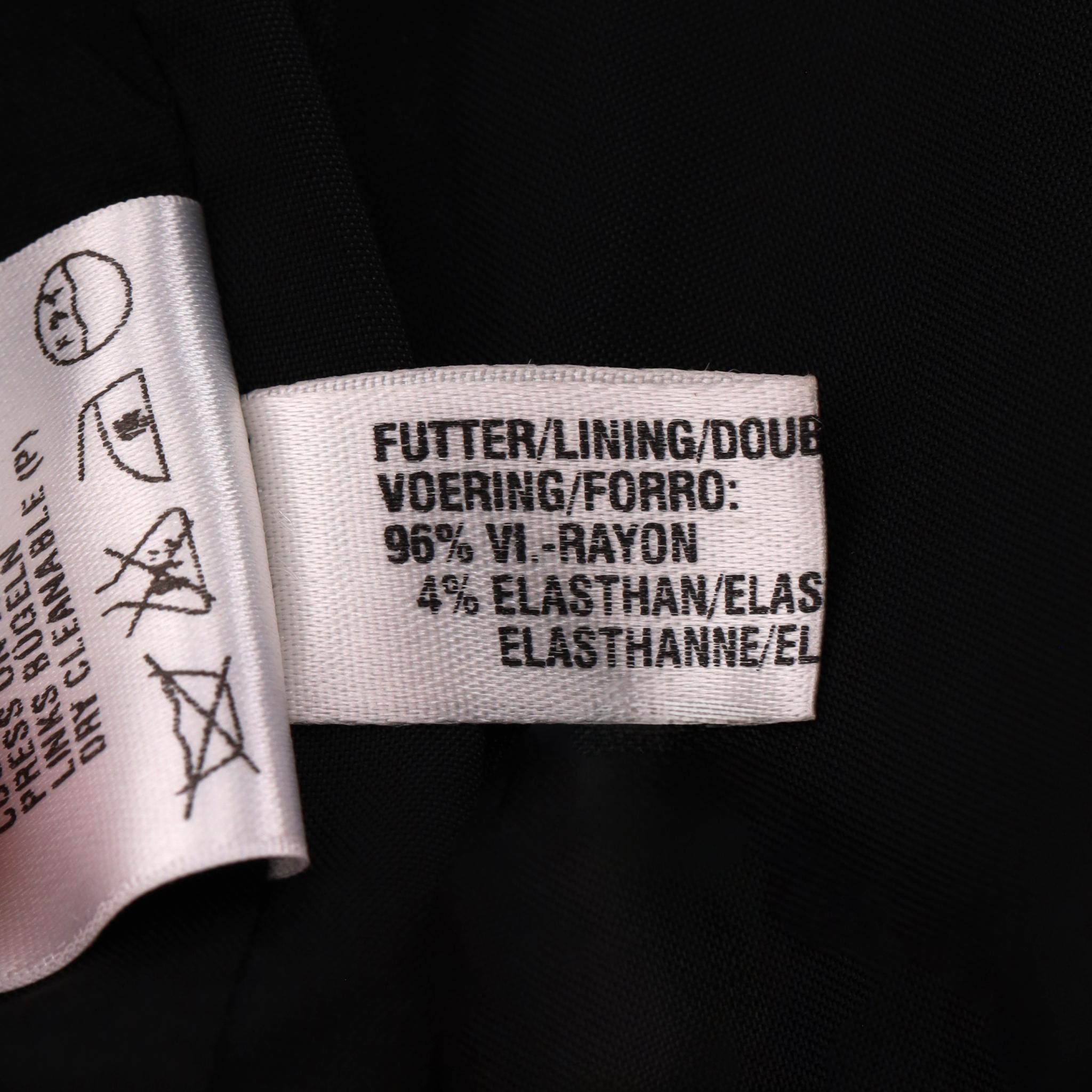 Escada - Blazer/veste en laine imprimé léopard avec empiècements latéraux en cuir en vente 4