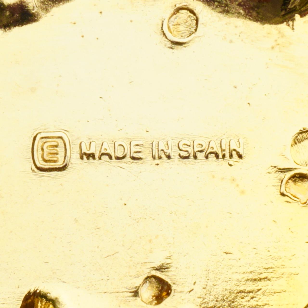 Escada Made in Spain Cintura con charme a catena placcata oro circa anni '80 in vendita 2