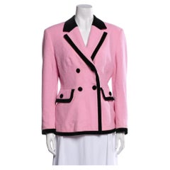 Escada Margaretha Ley wool colorblock blazer