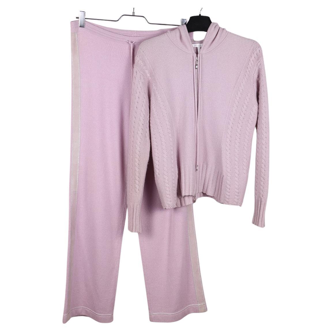 Pre-owned Escada Pink Cashmere Suit