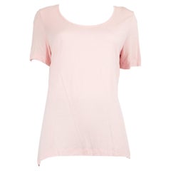 Escada Pink Round Neck T-Shirt Size M