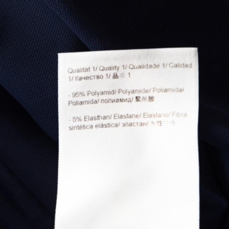 Escada Camicetta senza maniche Egle in rete blu zaffiro L.A. in vendita 1
