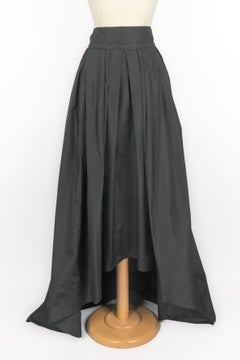 Escada silk maxi skirt