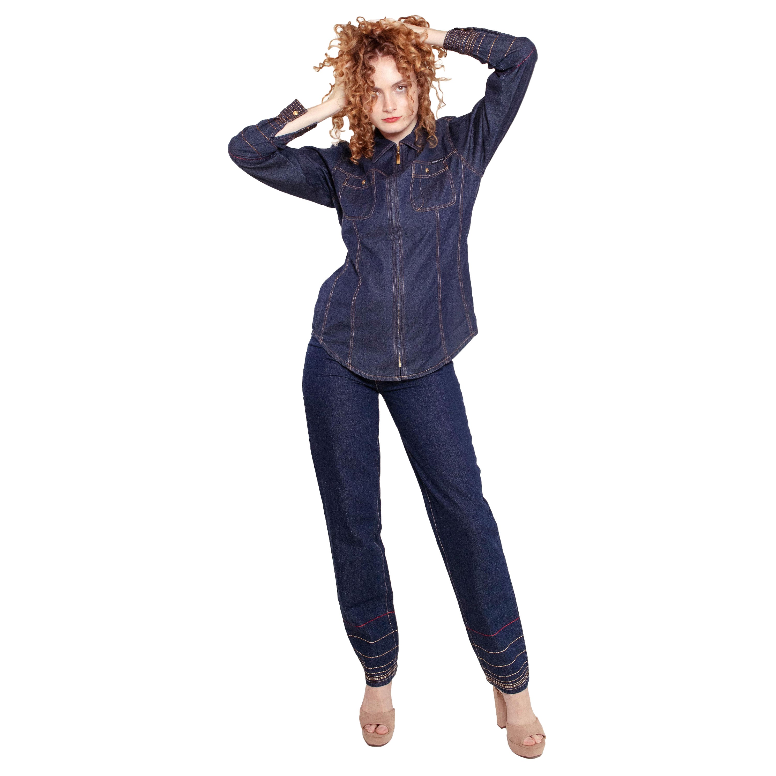 Escada Sport Chambray Set en vente
