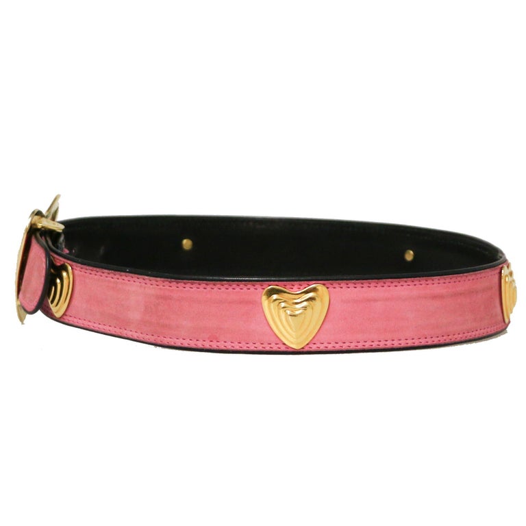 ESCADA Vintage Belt in Pink Leather For Sale at 1stDibs  display picture 1