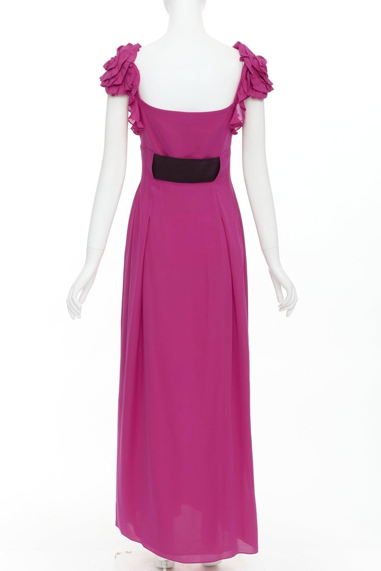 escada pink dress Escada Kids logo-trim Dress | Pink