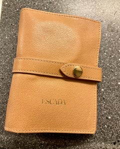 Vintage Rare Unique Escada Leather Shoe Care Travel Set La Cordonnerie Anglaise