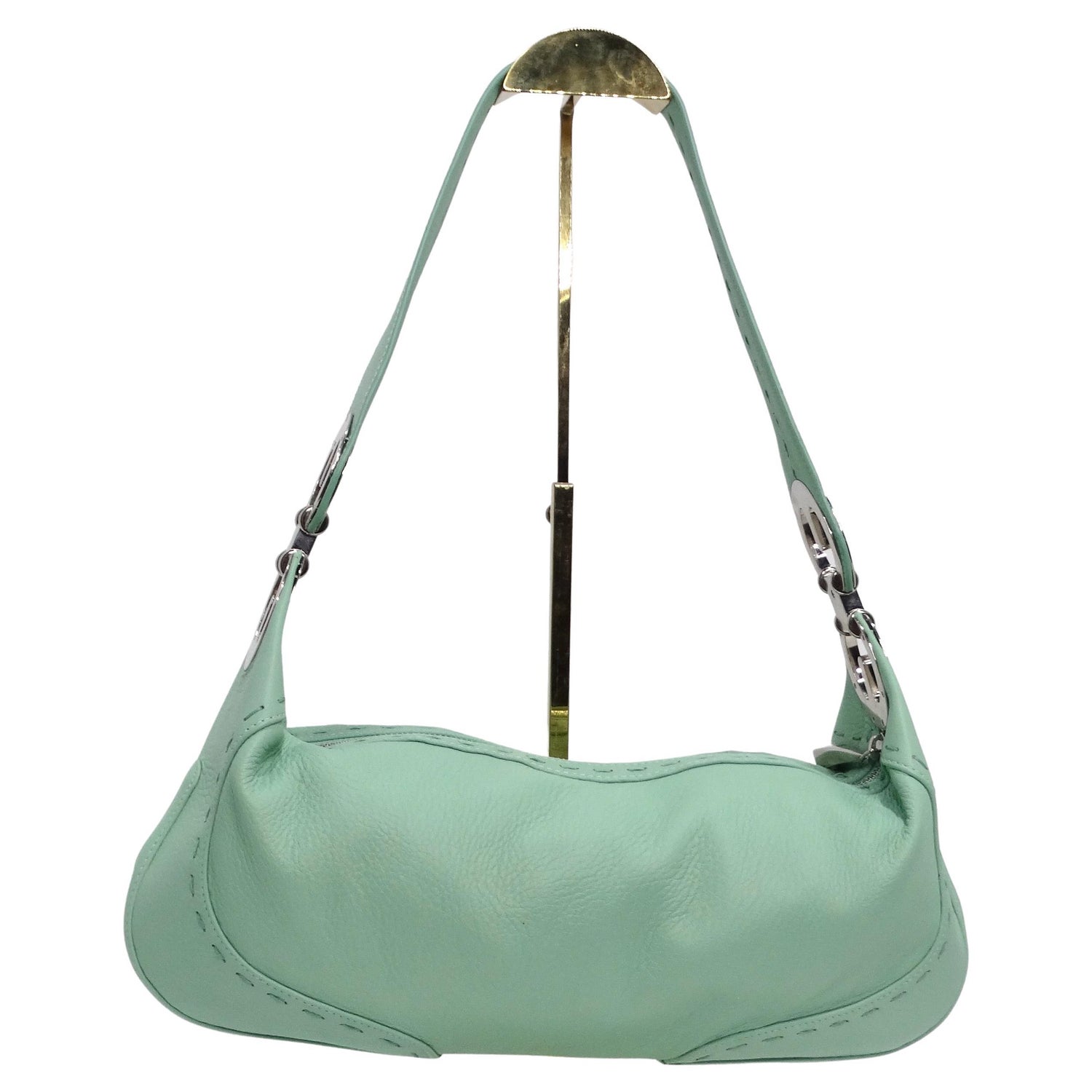 Prada - Authenticated Handbag - Glitter Pink Plain for Women, Very Good Condition