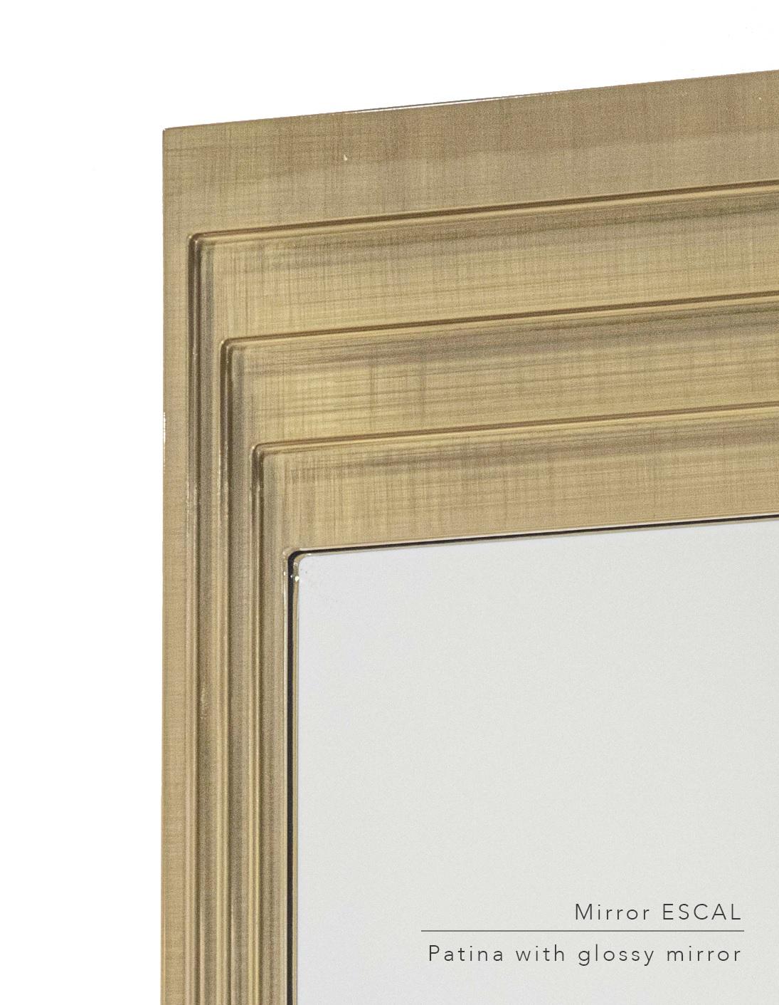 Moderne Miroir à l'écaille par LK Edition en vente